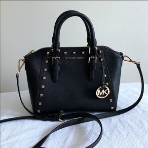 Michael Kors Ciara Studded Leather Bag